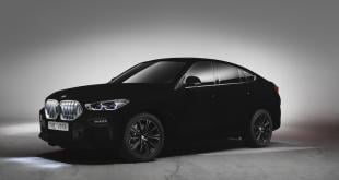 New BMW X6: Worldâ€™s first vehicle in VantablackÂ®