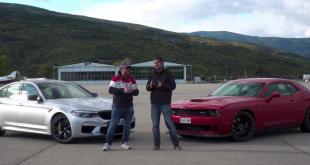 [Video] BMW M5 Competition vs Dodge Challenger SRT Hellcat