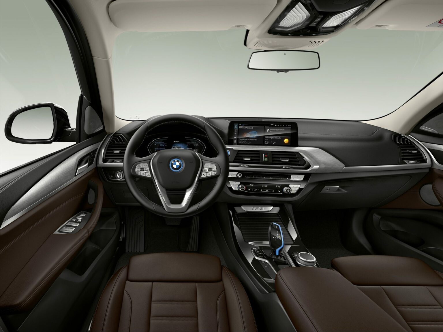 BMW iX3' s First Photo of Revamped Interior Design