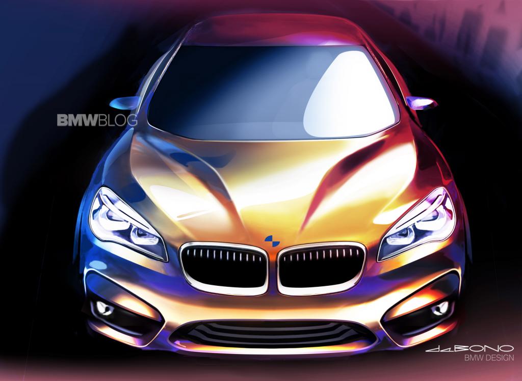 [Video] Spied wearing big grilles, BMW 2 Series Active Tourer is soon to arrive
