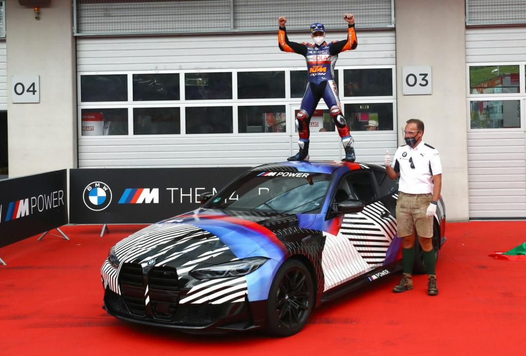 Miguel Oliveira First MotoGP rider to win the BMW M4
