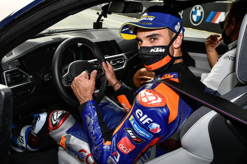 Miguel Oliveira First MotoGP rider to win the BMW M4
