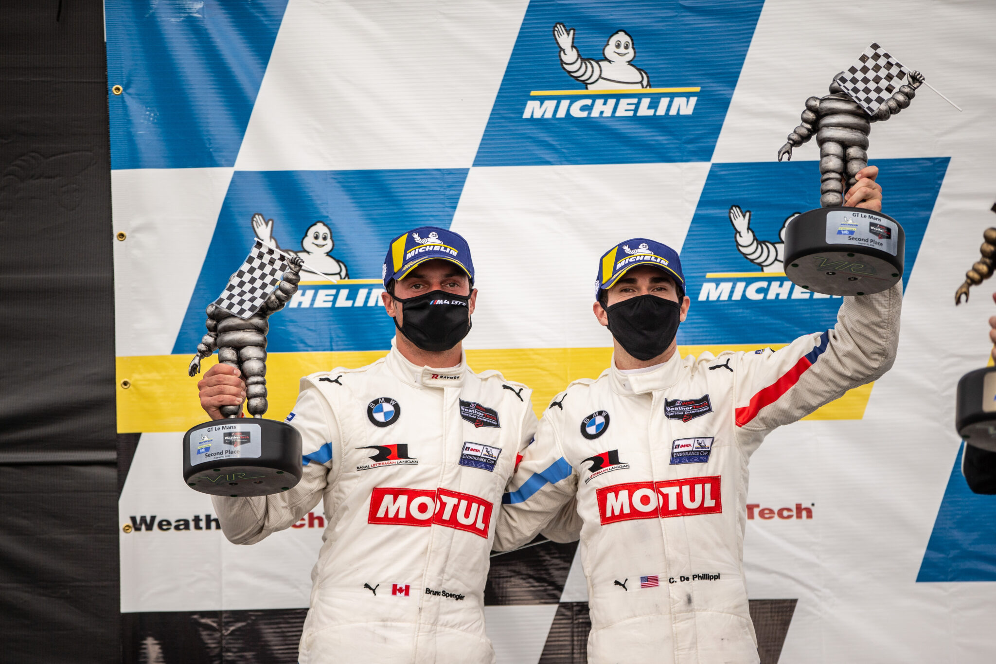 Podium finish for the BMW Team RLL, Auberlen snatched victory
