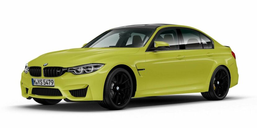 Sao Paolo Yellow was chosen for the 2021 BMW M4