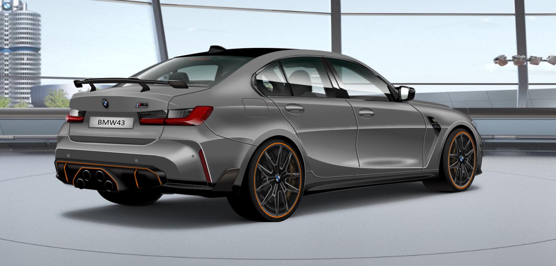 2025 BMW M3 CSL showcasing unrivaled rear and exhaust