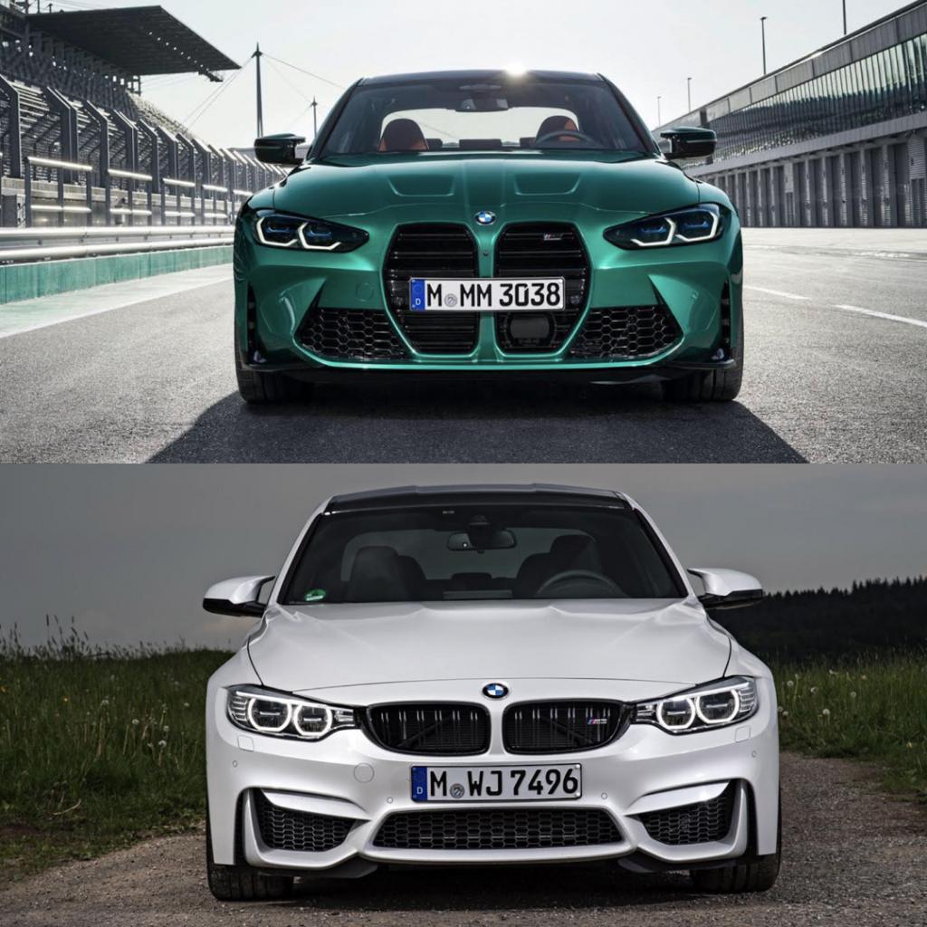 Photo comparison of G80 M3 and F80 M3 reveals which looks better