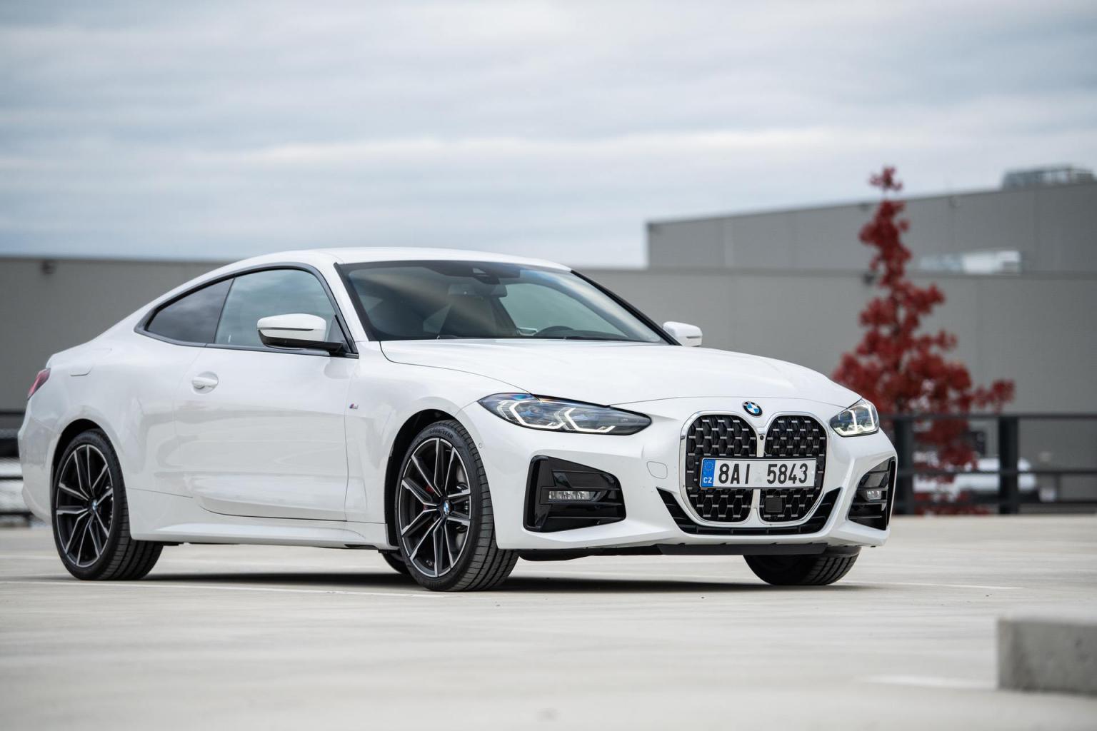 The 2021 Bmw 420d With M Sport Package And Alpine White Finish