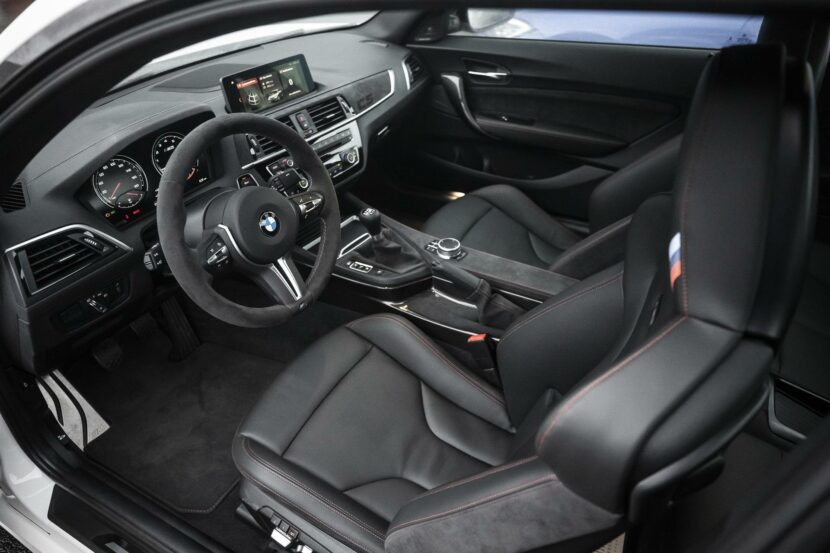 The 2021 BMW M2 CS finished in Alpine White - Interior Dash