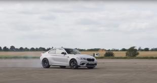 The BMW M2 CS against Bentley Flying Spur