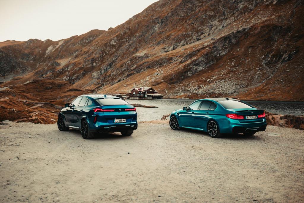 The BMW 5 Competition at the Transfagarasan Highway - 2
