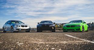 BMW G82 M4 - Meeting the E92 M3 and F82 M4