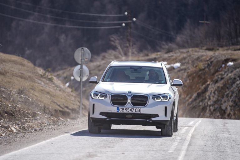 The New BMW iX3 Drives in Europe 1