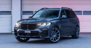 Dahler produced its own BMW X7 in a Matte Grey finish