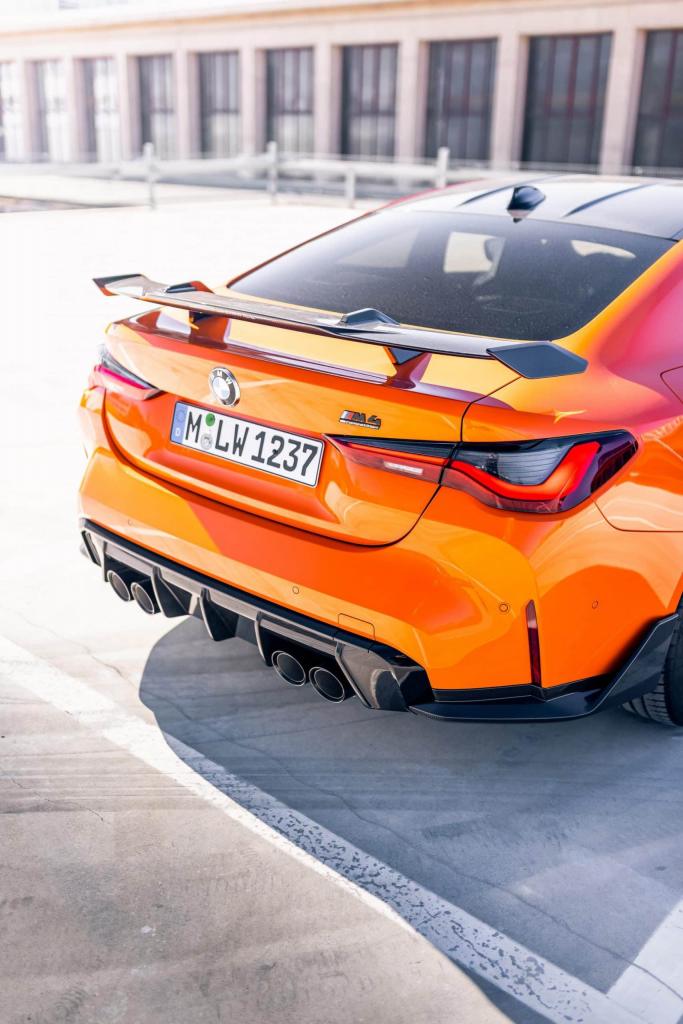 M4 Competition in Stunning Fire Orange and M Performance 1