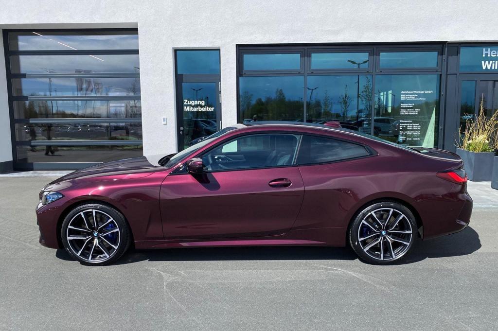New BMW 4 Series Showcases in a Wild Berry Coating 1