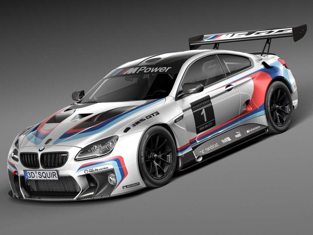 Seven BMW M6 GT3 Runs at 24-Hour Race in Nurburgring 1