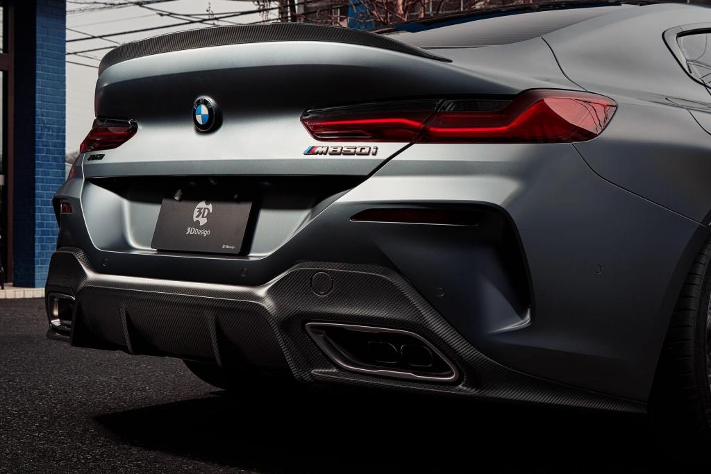 BMW 8 Series Gran Coupe Gets Sportier Upgrades by 3D Design