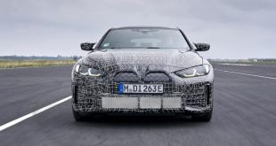 BMW i4's Prototype in a Test Drive