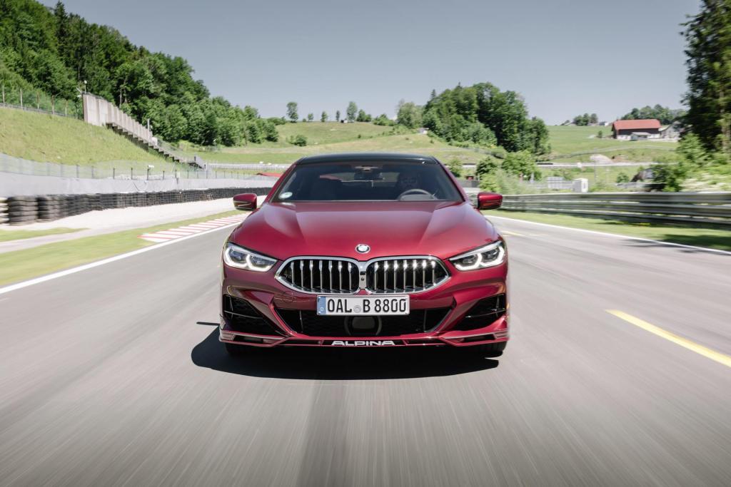 Opvoeding Oxide voldoende The Latest BMW ALPINA B8 Gran Coupe stars in Aventurine Red