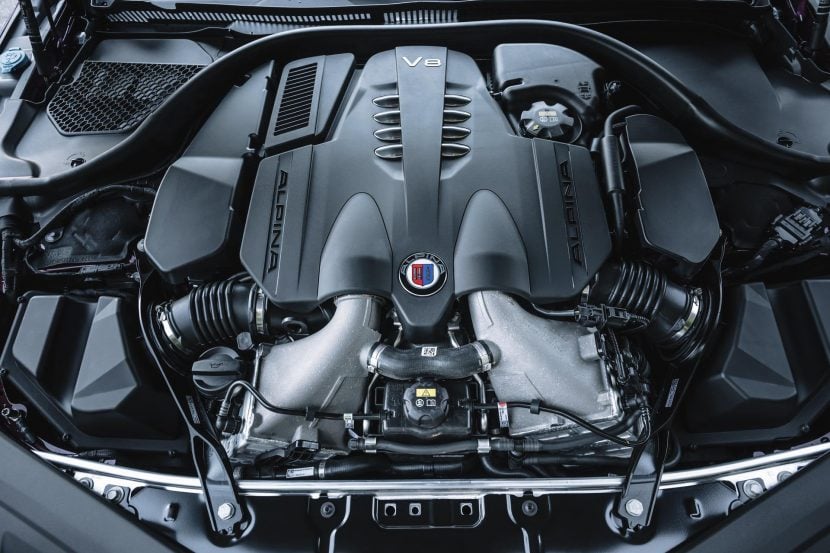 2022 BMW ALPINA B8 Gran Coupe - Engine Bay