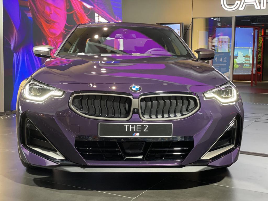 Exclusive 2022 BMW M240i xDrive in Thundernight Metallic