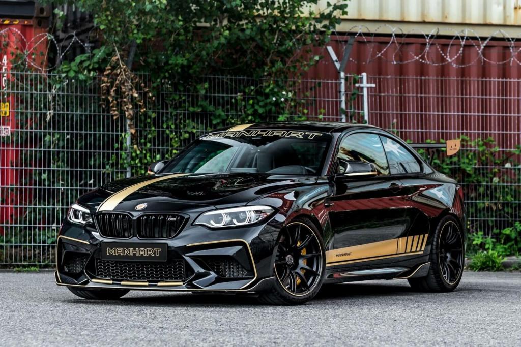 Manhart BMW M2 Competition with two seats packs 630 HP