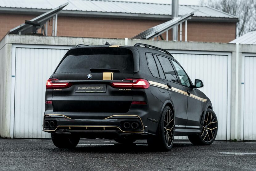 BMW X7 M50i tuned by Manhart now packs 650 hp