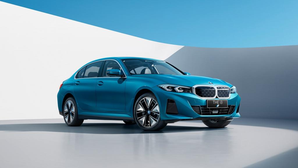 Check out the 2023 BMW i3 Sedan with iDrive 8 and the Same Taillights