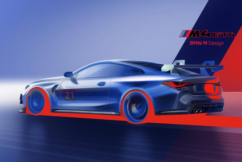 New BMW M4 GT4 Teaser Days Before Debut