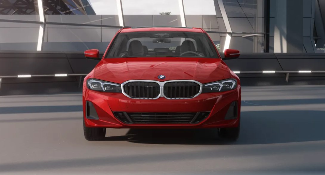 LOOK 2023 BMW 330e LCI In Melbourne Red BMW Singapore